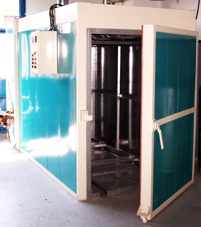 LPG Yakıtlı Kurutma / Kürleme Fırınları